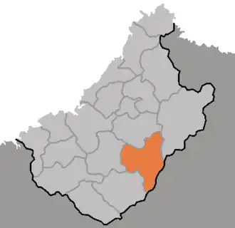 Йонним на карте