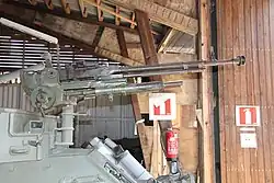 Советский ДШКМ в финском музее Торп в Инкоо.