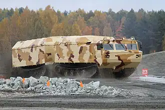 Вездеход ДТ-30, Ишимбай