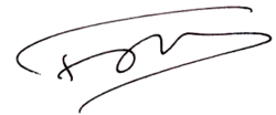 Изображение автографа