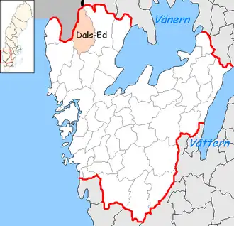 Дальс-Эд на карте