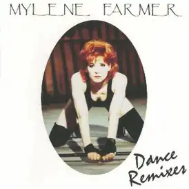 Обложка альбома Милен Фармер «Dance Remixes» (1992)