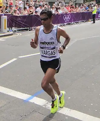 На олимпийском марафоне в Лондоне