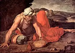 Пророк Илия. Ок 1550—1560. Холст, масло. Частное собрание, Сиена