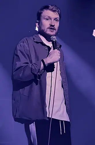 Данила Поперечный на выступлении в Хельсинки (2022)