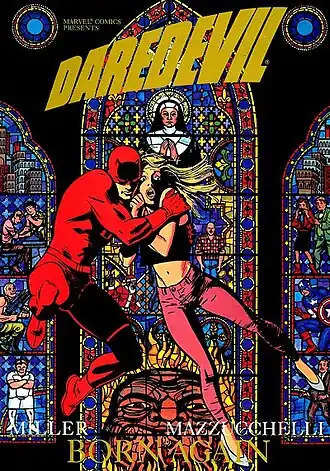 Обложка Daredevil: Born AgainХудожник —Дэвид Маццукелли.