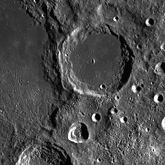 Снимок зонда Lunar Reconnaissance Orbiter.