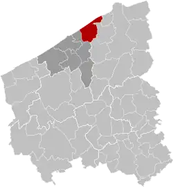 Расположение муниципалитета на карте провинции