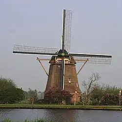 Ветряная мельница, Аудеркерк-ан-де-Амстел