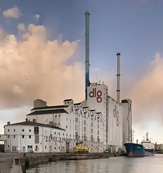 Зерновой элеватор в Орхусе (Дания)