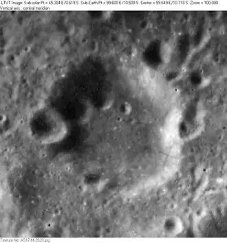 Снимок с борта Аполлона-17.