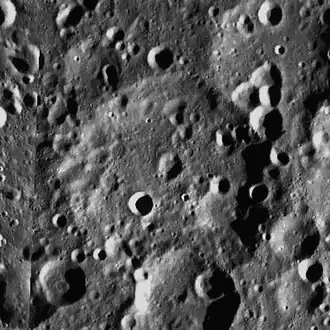 Снимок зонда Lunar Reconnaissance Orbiter.