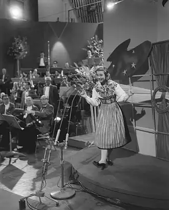 На «Евровидении-1958»