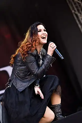 Шарлотта Весселс на Rockharz Open Air 2015 в Балленштедте (Германия)