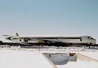 Пострадавший борт N8807E в 1973 году