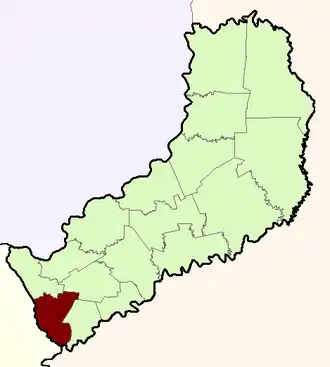 Департамент Апостолес на карте