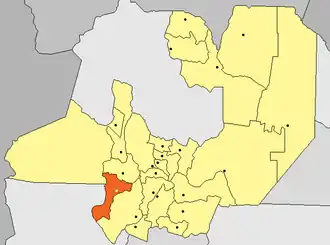 Департамент Молинос на карте