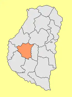 Департамент  Ногоя на карте