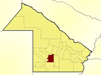 Департамент О’Хиггинс на карте