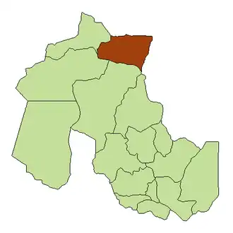 Департамент Яви на карте