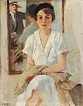 Художник и Йо 1928