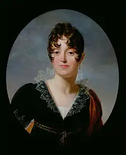 Портрет Дезире Клари, мадам Бернадот. 1810. Холст, масло. Музей Мармоттан-Моне, Париж