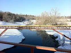 Река Десна в деревне Афинеево, 2011 год