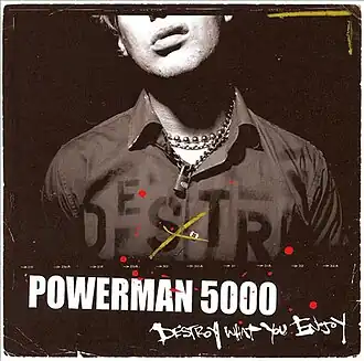Обложка альбома Powerman 5000 «Destroy What You Enjoy» (2006)