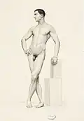 Этюд обнажённой мужской натуры (1892)