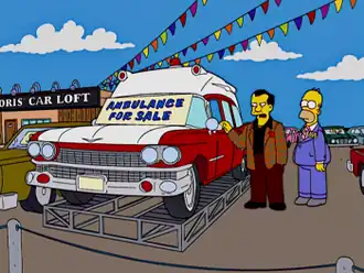 Гомер приобретает машину скорой помощи