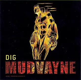 Обложка сингла Mudvayne «Dig» (2000)