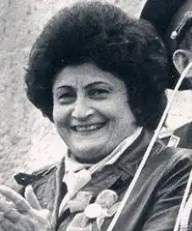 на первомайской демонстрации в Ленкорани, 1984 год