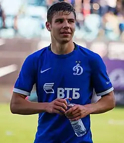 Морозов в составе «Динамо» в 2020 г.