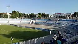 Южные трибуны стадиона