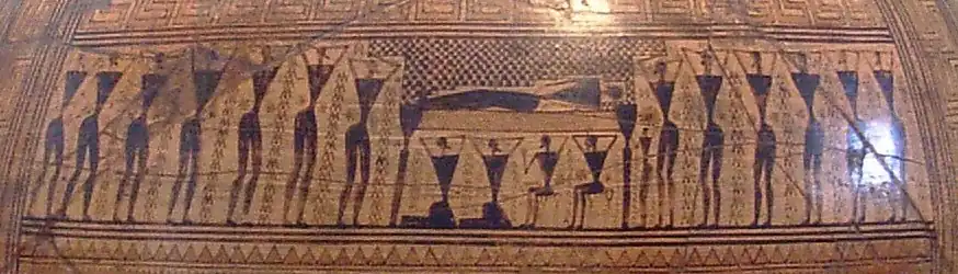 Деталь ритуальной сцены