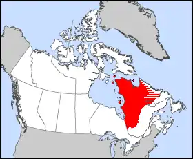 Унгава на карте