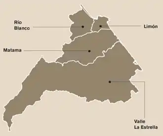 Лимон на карте