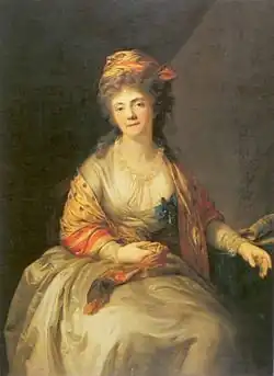 Портрет работы А. Графа, 1794