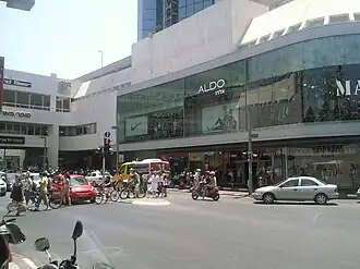 Дизенгоф-центр, северный фасад