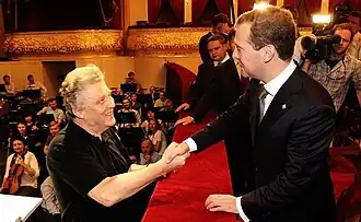 Василий Синайский (слева) в 2011 году