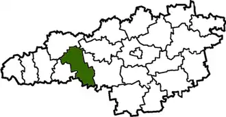 Добровеличковский район на карте