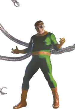 Доктор Осьминог на варианте обложки комикса Spider-Man (Vol. 4) #7 (апрель 2023)Художник — Алекс Росс