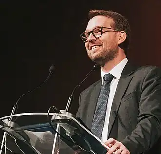 Доминик Фриц в феврале 2023 года