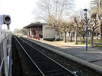 Местная железнодорожная станция