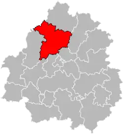 Брантом на карте