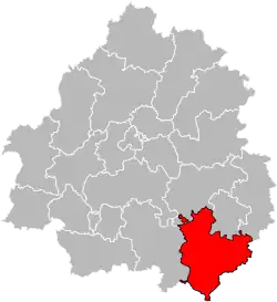 Валле-Дордонь на карте