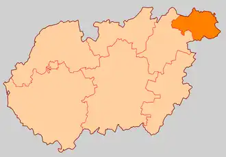 Дорожаевское сельское поселение на карте