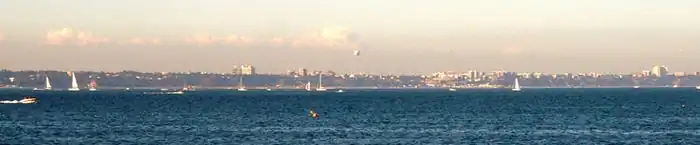 Вид с острова Пербек