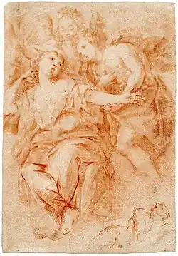 Без названия. Бумага, сангина. Библиотека университета, Лейден