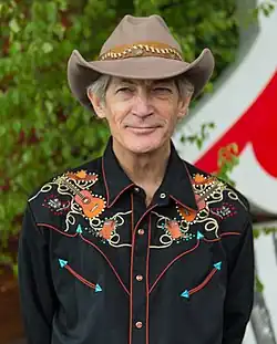 Сигерс перед съемками телешоу Allsång på Skansen, Стокгольм, 2015 г.